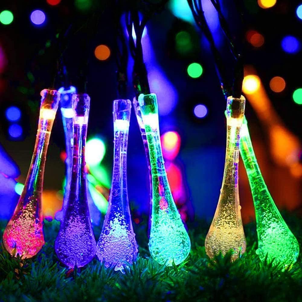 3M Crystal Bubble Star Light 14 LED RGB Multicolor Decorative String Lights