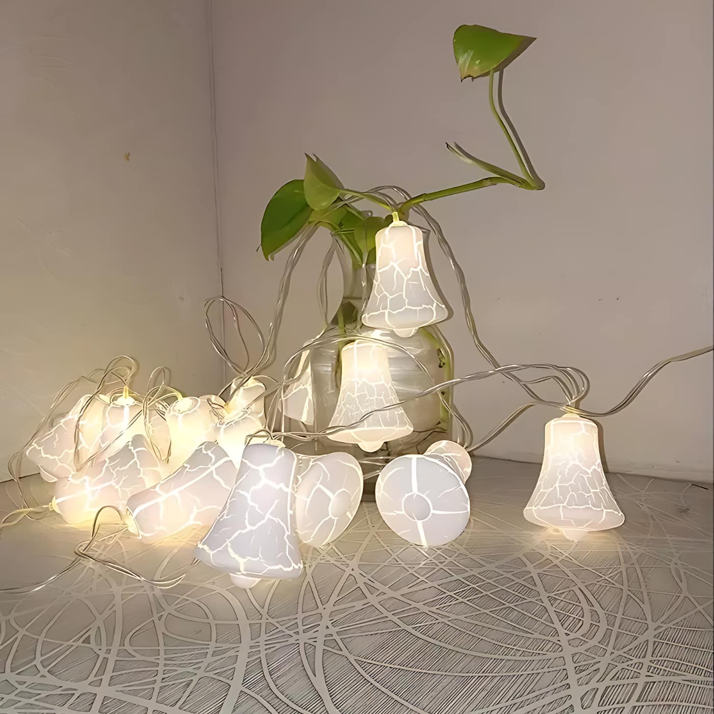 3m 14 LED's Crack Bell Light Warm White - Image 5