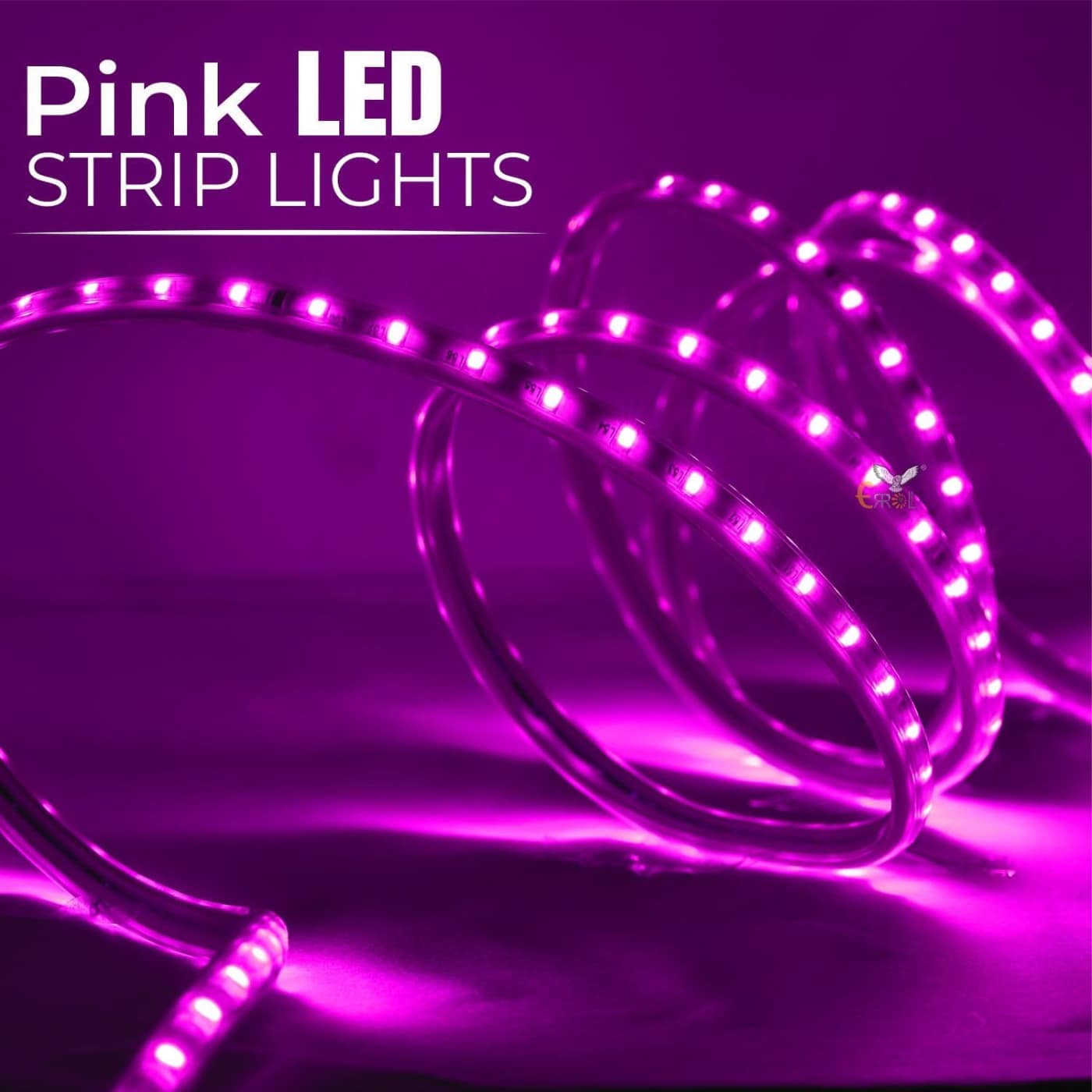 Rope Light Bundle 120 LED/m Pink – Flexible Decorative LED Rope Light for Home & Party Décor - Image 4