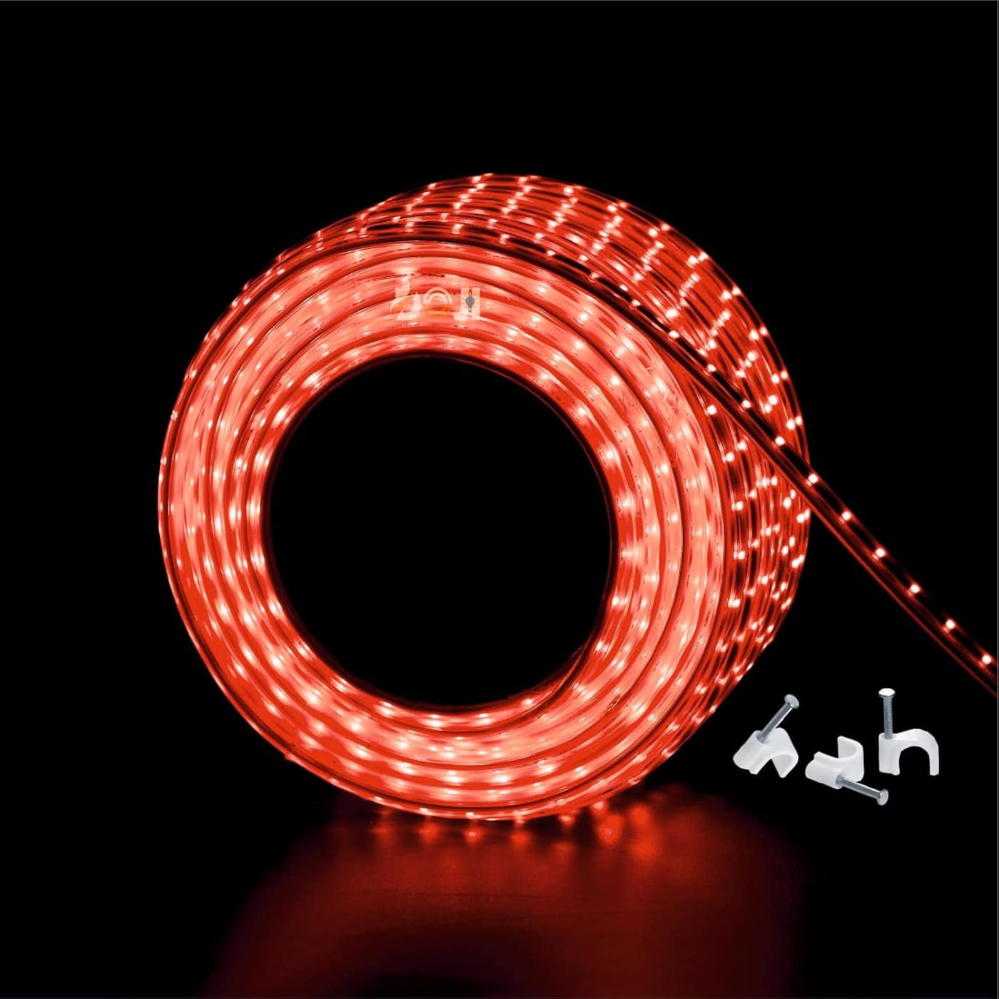 Red Rope Light Bundle 120 LED/m - High Density LED Strip Light for Outdoor & Indoor Decoration - Waterproof Flexible Lighting - Image 2