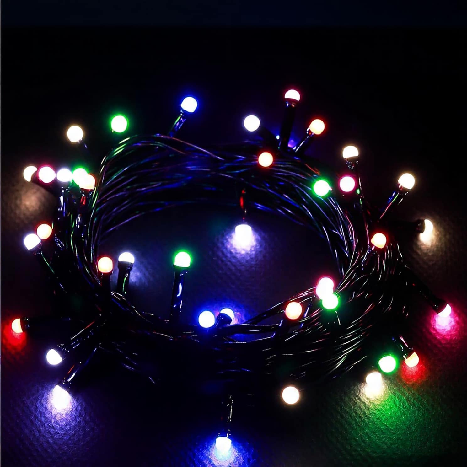 16m 62 LED Multi-Color Pixel Serial String Light | 5mm Waterproof Decorative Lights for Diwali, Christmas, Wedding & Parties - Image 6