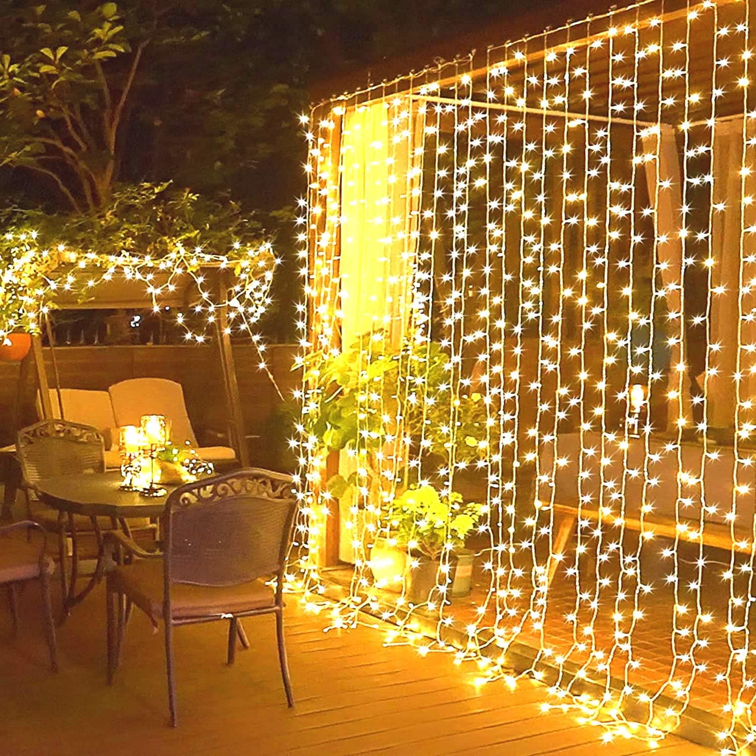 16M 62 LED Warm White 5mm Pixel Serial String Lights | Indoor Outdoor Decorative LED Light for Festival & Party Decoration - Image 2