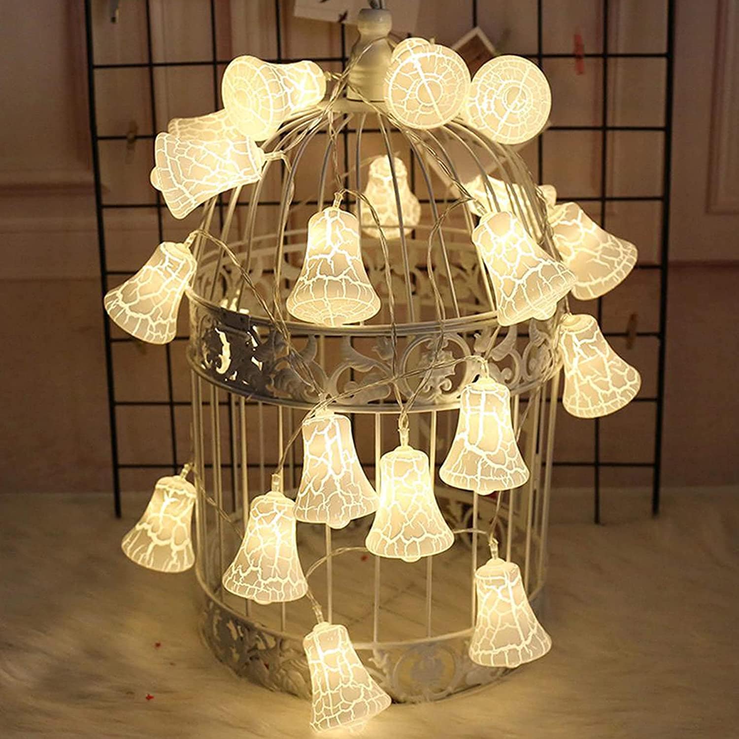 3m 14 LED's Crack Bell Light Warm White - Image 4