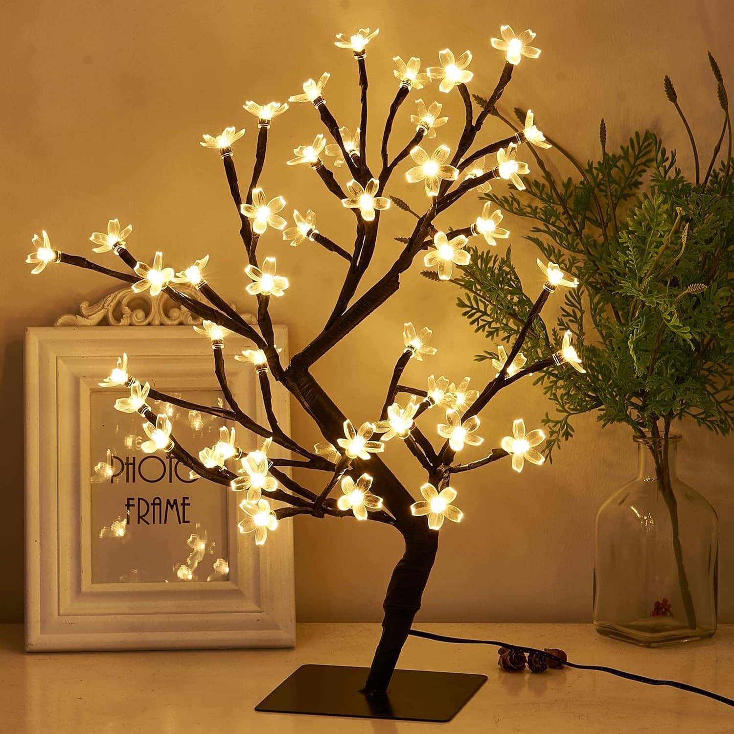 LED Silicone Flower Tree Light - Decorative Bonsai Tree Lamp for Home Decor - Image 8