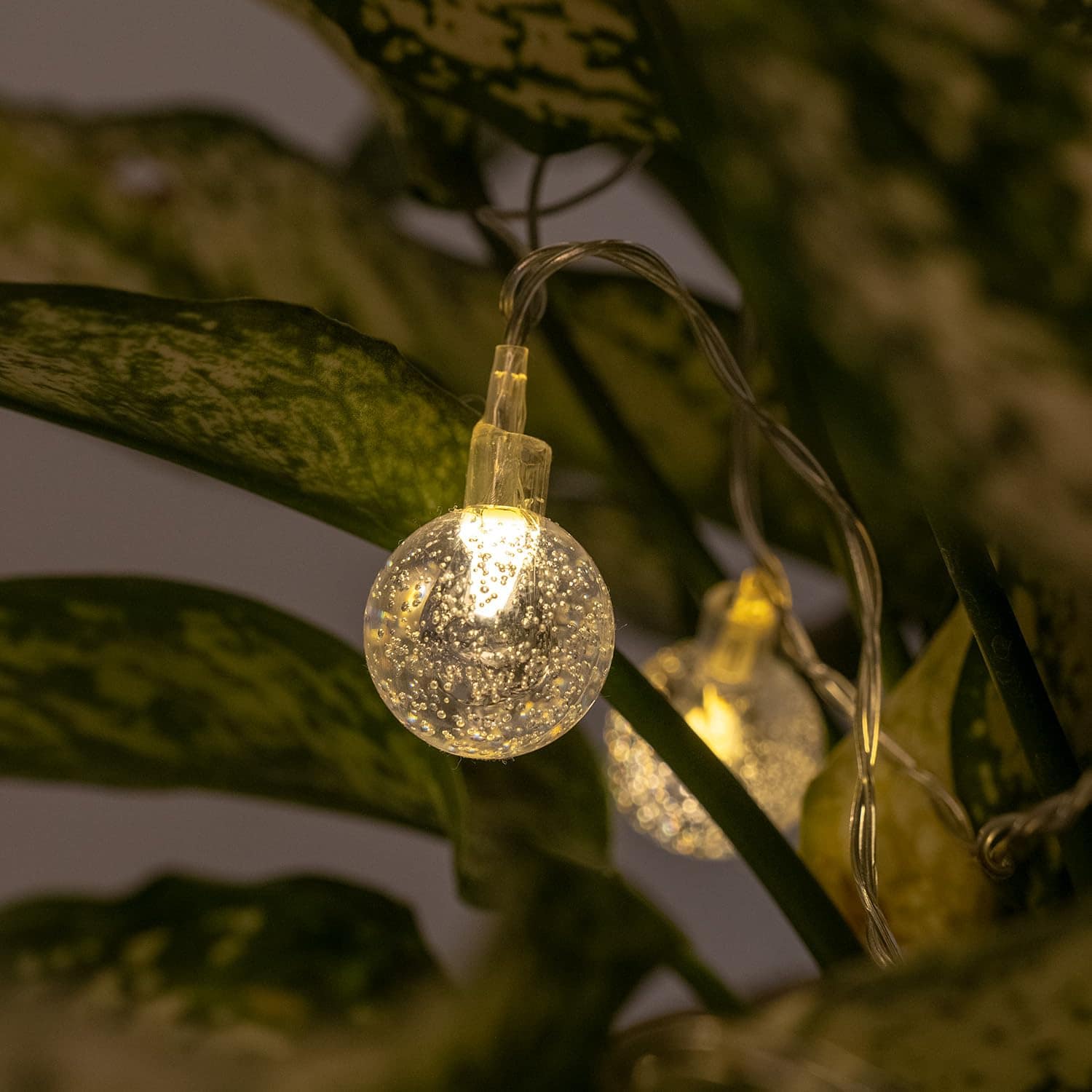 3m 14 LED Crystal Ball String Light Multicolor - Decorative Fairy Lights for Home, Garden & Party - Image 2