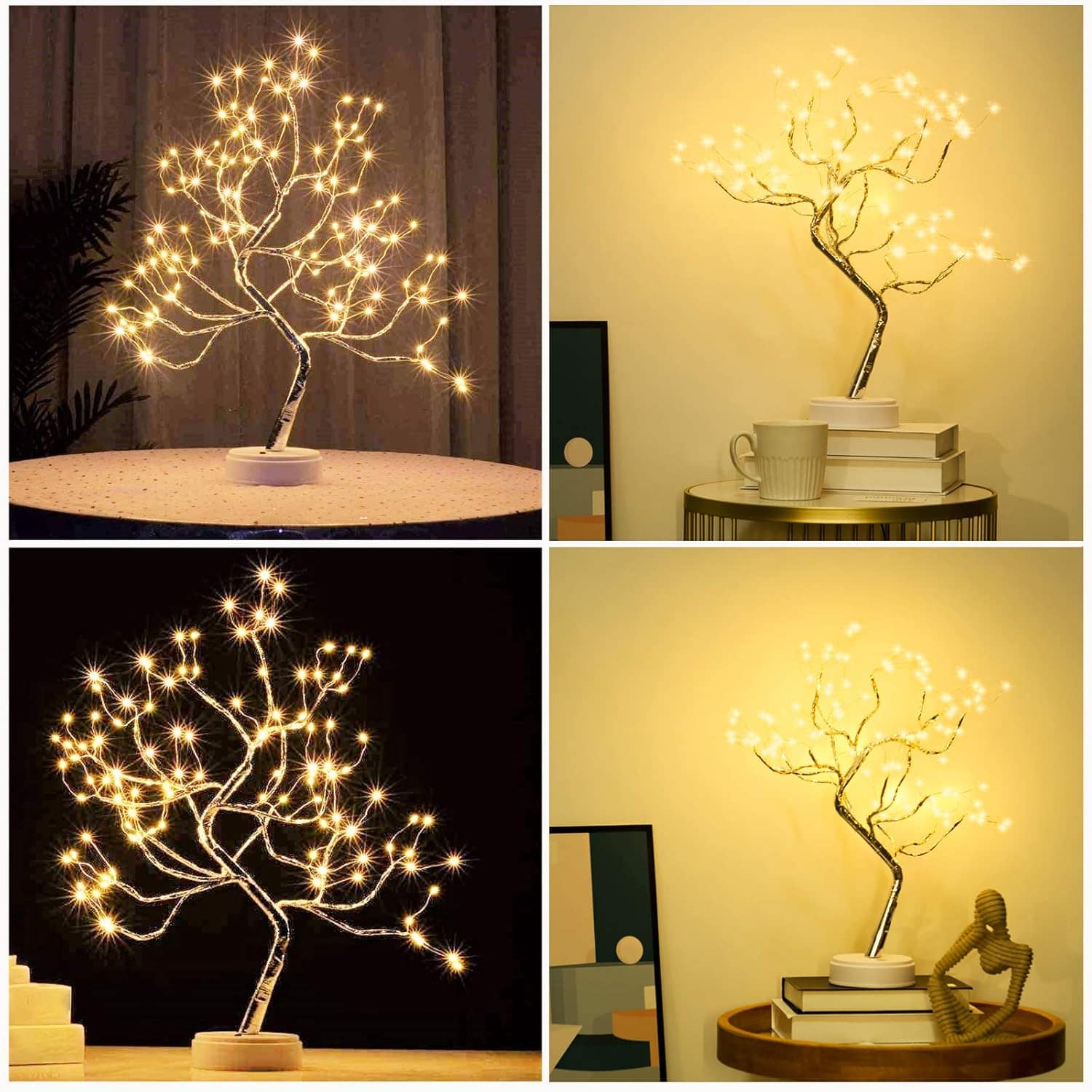 Bonsai Desk Fairy Tree Battery Powered or USB Adapter - Image 5