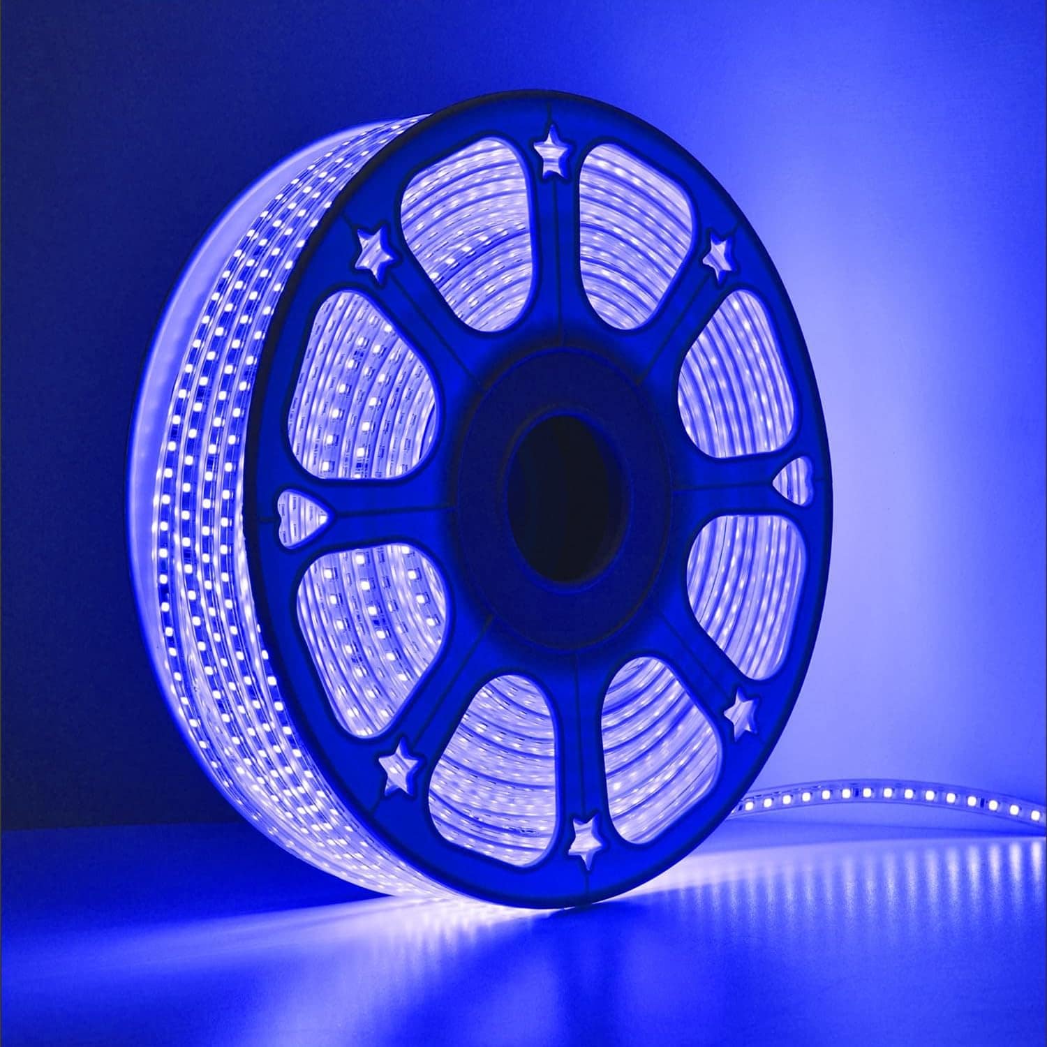 Rope Light Bundle 120 LED/m – Blue | Waterproof Decorative Lighting for Home, Garden & Events
