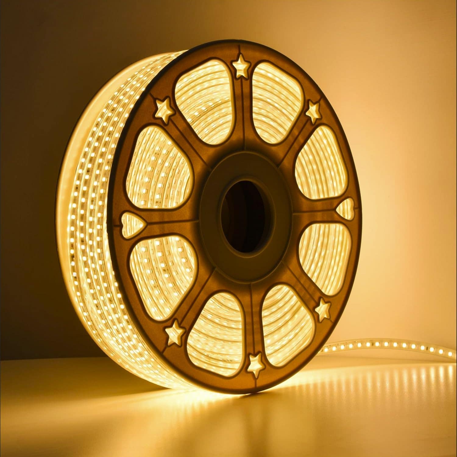 Rope Light Bundle 120 LED/m Warm White - Premium LED Strip Lighting for Indoor & Outdoor Decoration